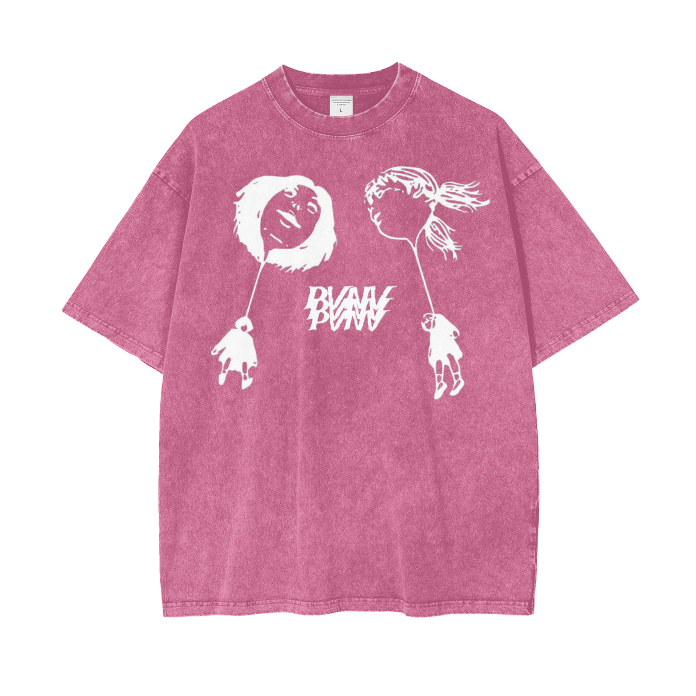 PVNV Balloon Acid Wash Tee