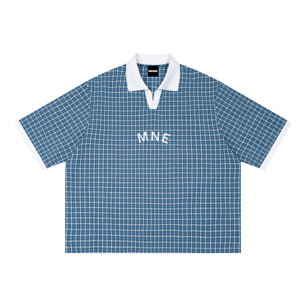 MNE Plaid Polo