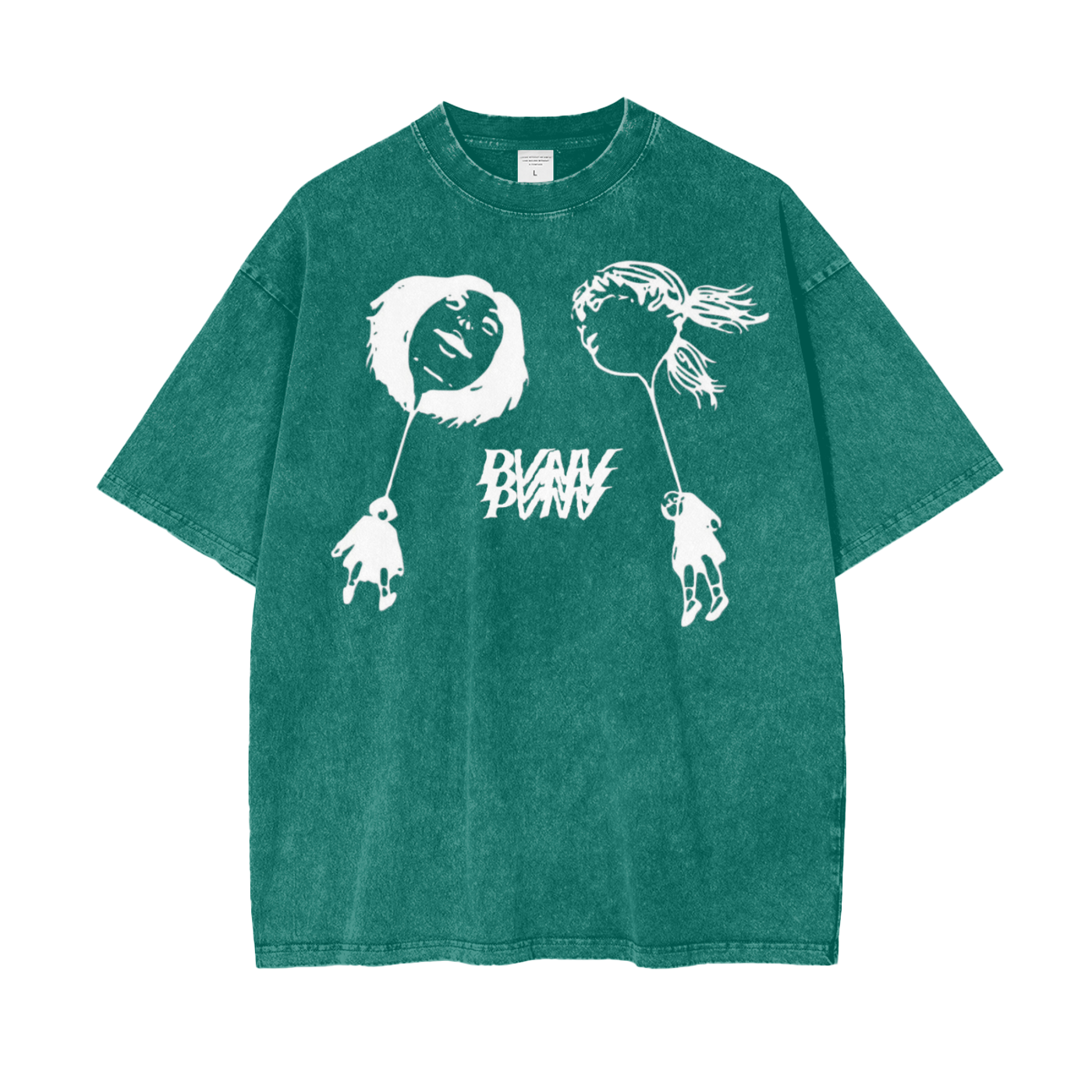 PVNV Balloon Acid Wash Tee