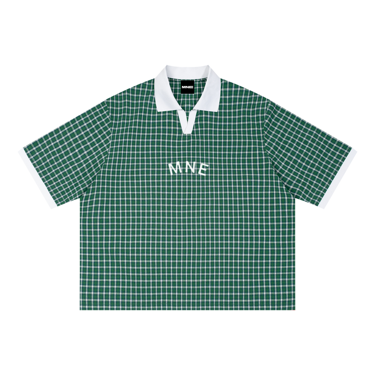 MNE Plaid Polo