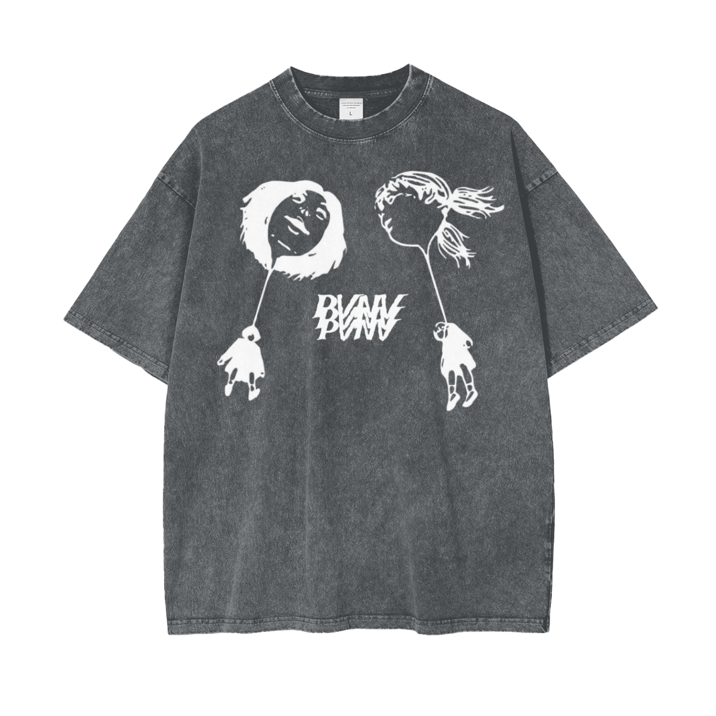 PVNV Balloon Acid Wash Tee