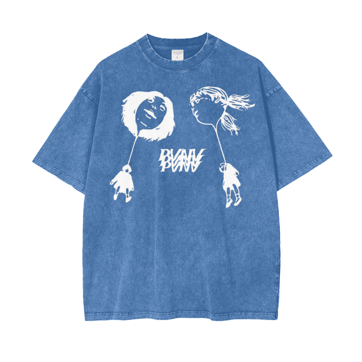 PVNV Balloon Acid Wash Tee